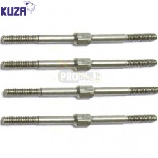 Kuza linkage 3x70mm stainless L/R thread 4pcs. 4.5mm hex